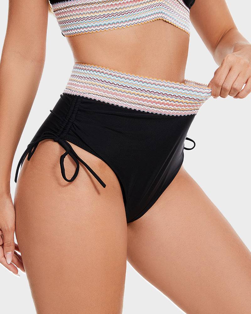 Bikini set voor dames hoog model tweedelig