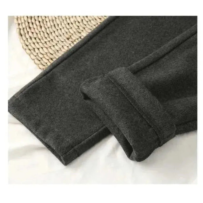 Dames Pantalon Hoge Taille Straight Fit