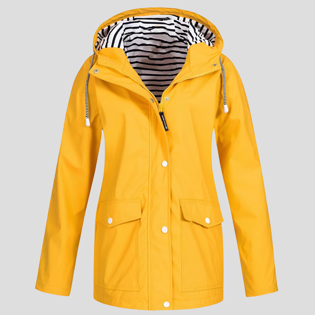 Dames geïsoleerde wind en waterdichte jas