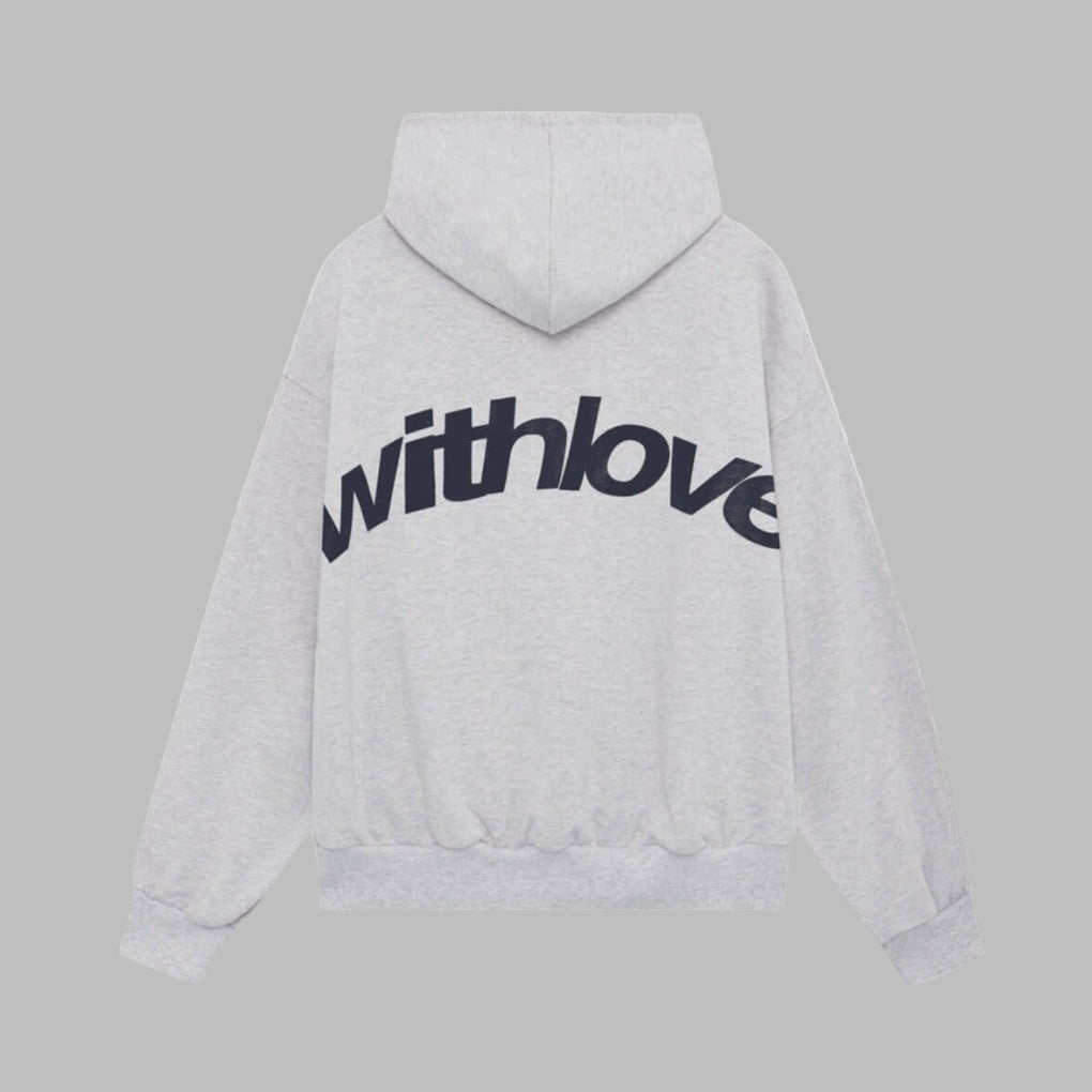 Dames warme hoodie van zacht breisel met capuchon