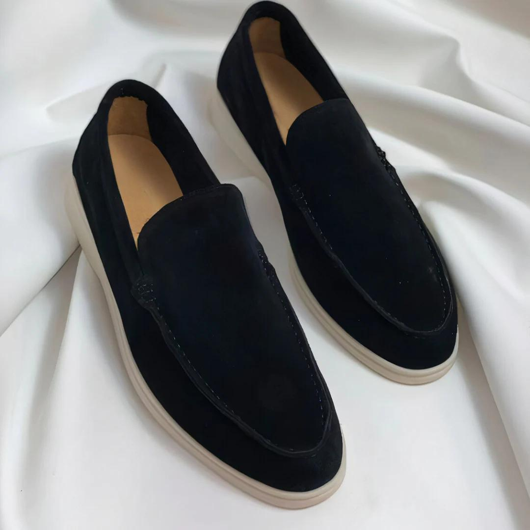 Heren klassieke leren loafers 8