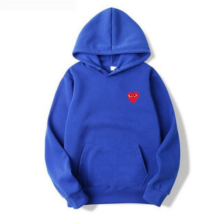 Unisex hoodie in blauw