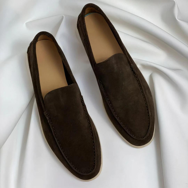 Heren klassieke leren loafers 7