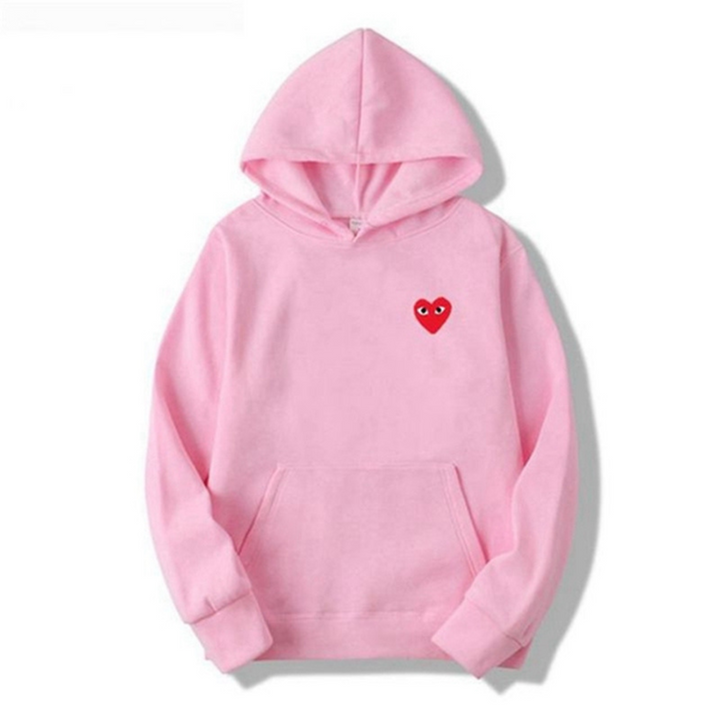 Unisex hoodie in roze
