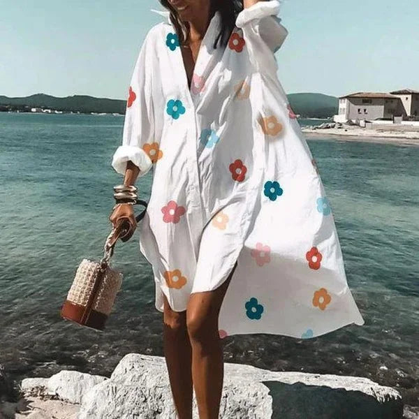 Anna Strandjurk Printed Dames Wit