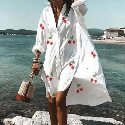 Anna Strandjurk Printed Dames Wit