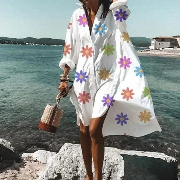 Anna Strandjurk Printed Dames Wit