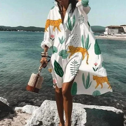 Anna Strandjurk Printed Dames Wit