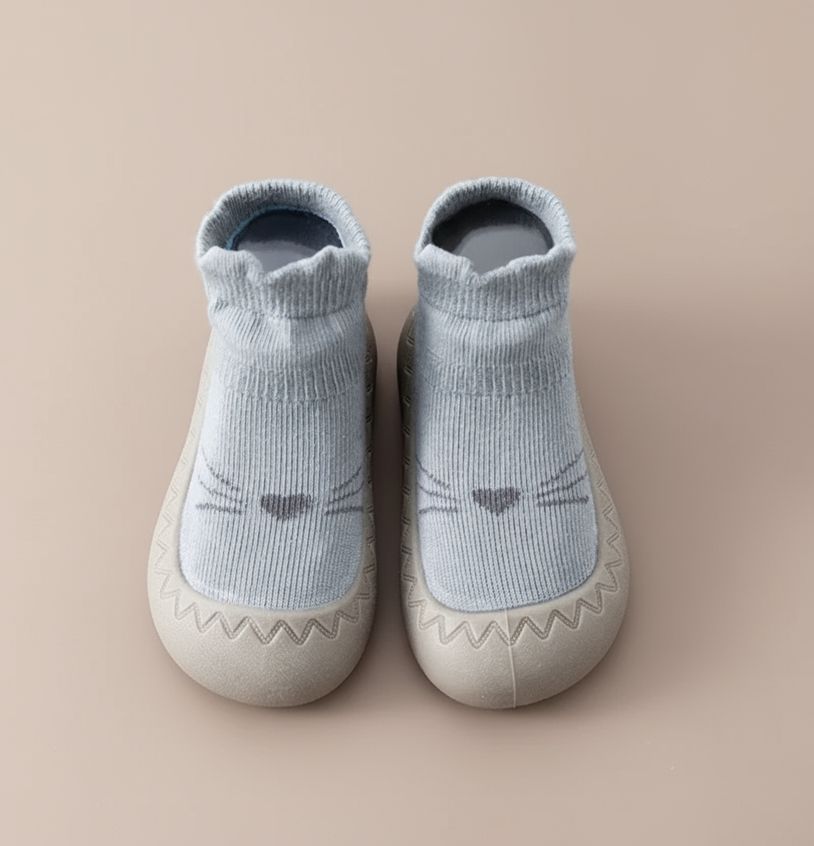 Kinderen baby sokschoentjes met antislipzool 2