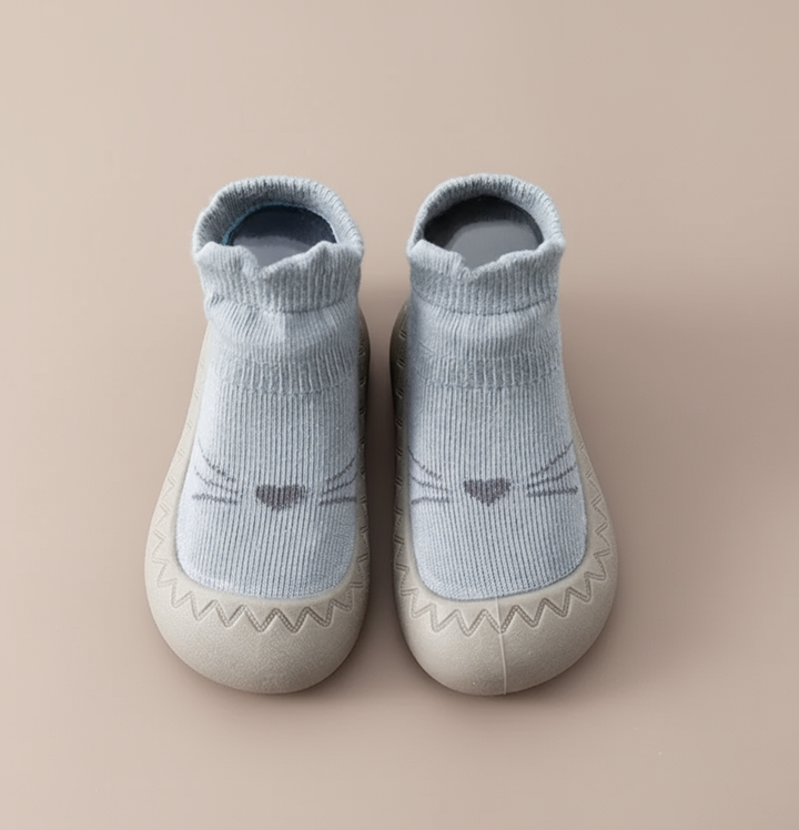 Kinderen baby sokschoentjes met antislipzool 2