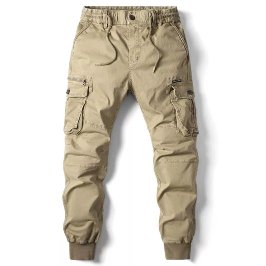 Cargo joggingbroek voor heren met klepzakken