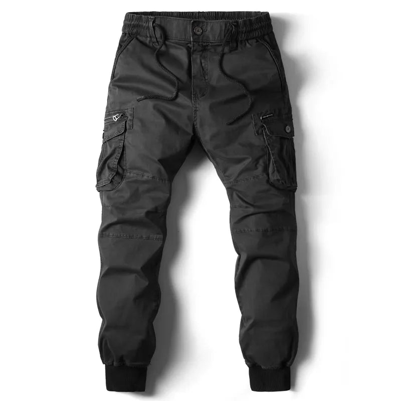 Cargo joggingbroek voor heren met klepzakken
