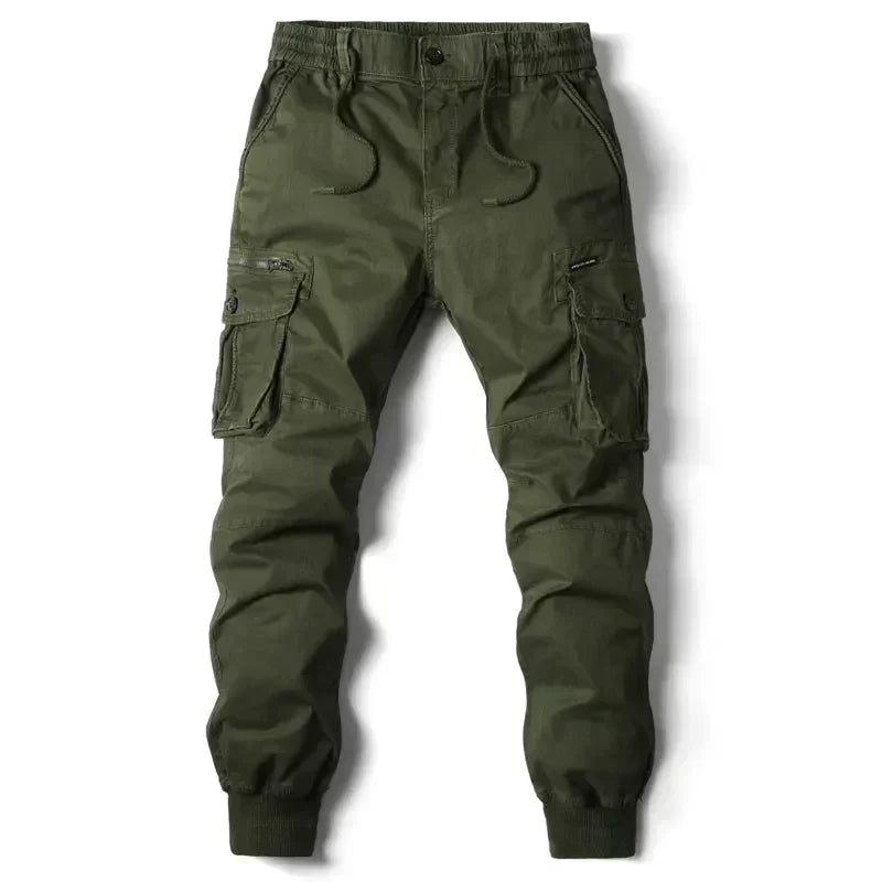 Cargo joggingbroek voor heren met klepzakken