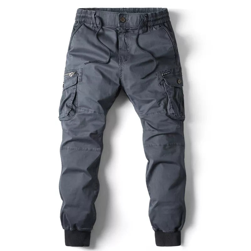 Cargo joggingbroek voor heren met klepzakken