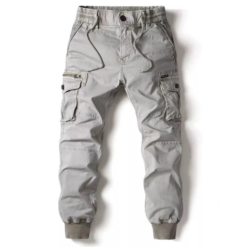 Cargo joggingbroek voor heren met klepzakken