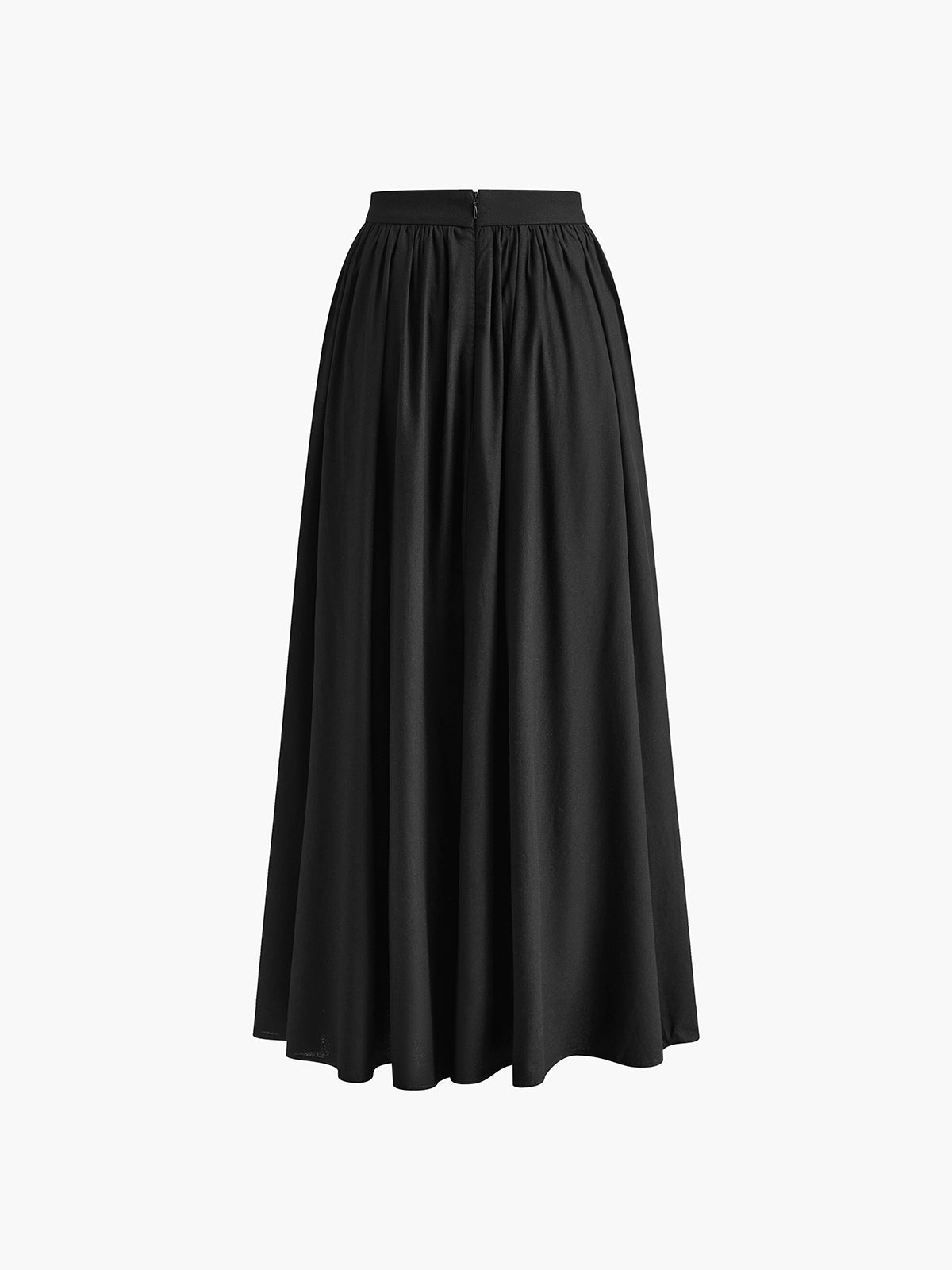 Dames A Lijn Lange Rok Hoge Taille Maxi