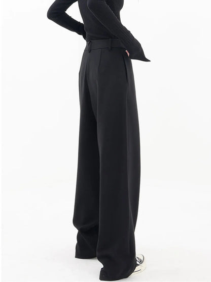 Dames Asymmetrische Wijde Broek Wide Leg