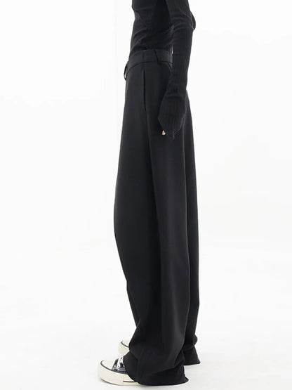 Dames Asymmetrische Wijde Broek Wide Leg