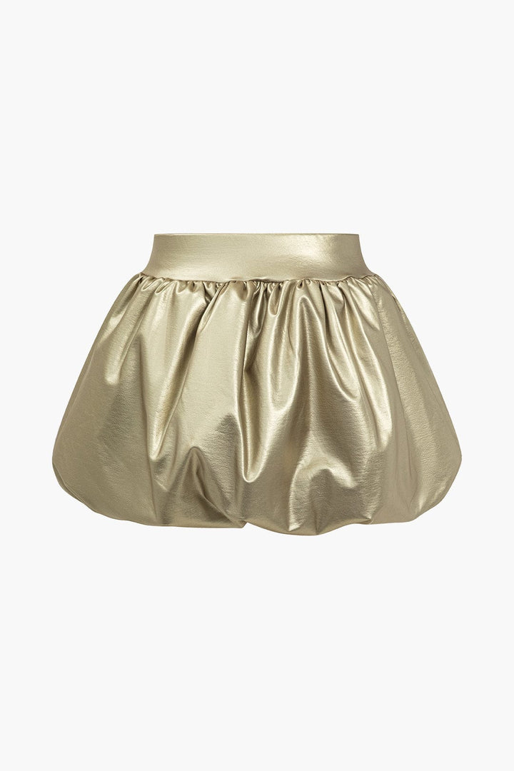 Dames Balloon Mini Rok Hoge Taille