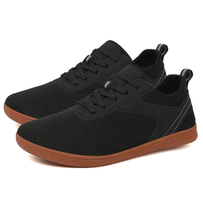 Dames Barefoot Sneakers Lace Up Flat Sole