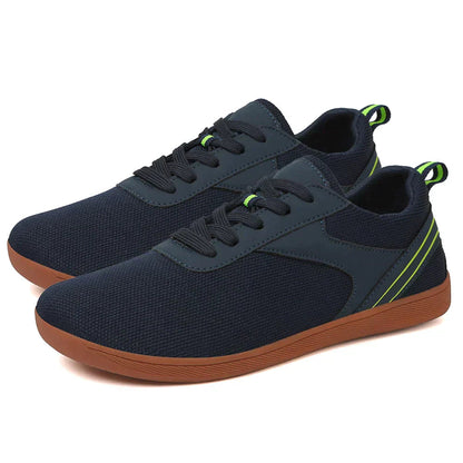 Dames Barefoot Sneakers Lace Up Flat Sole