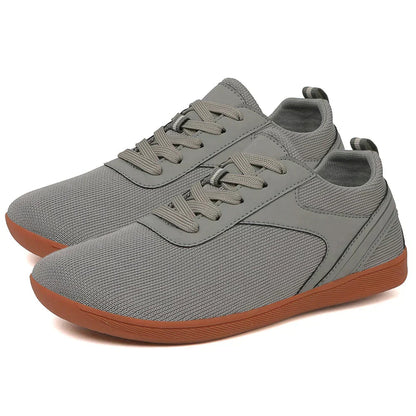 Dames Barefoot Sneakers Lace Up Flat Sole