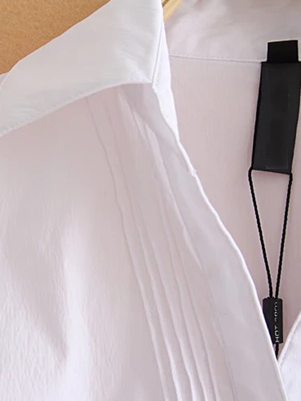 Dames Body Blouse Button Down Lange Mouw