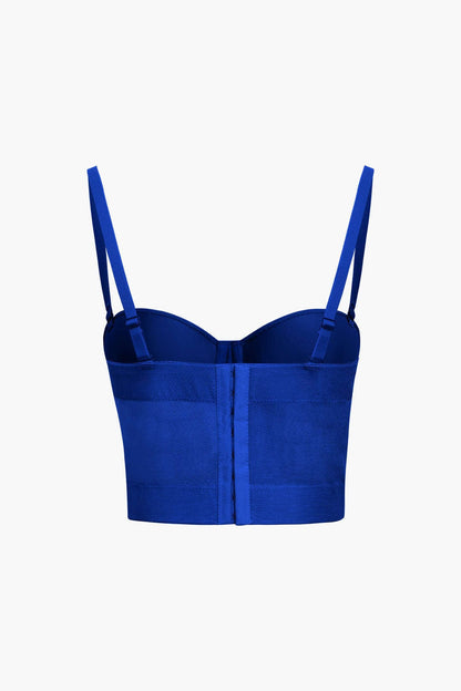 Dames Bustier Crop Top Corset