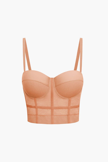 Dames Bustier Crop Top Corset