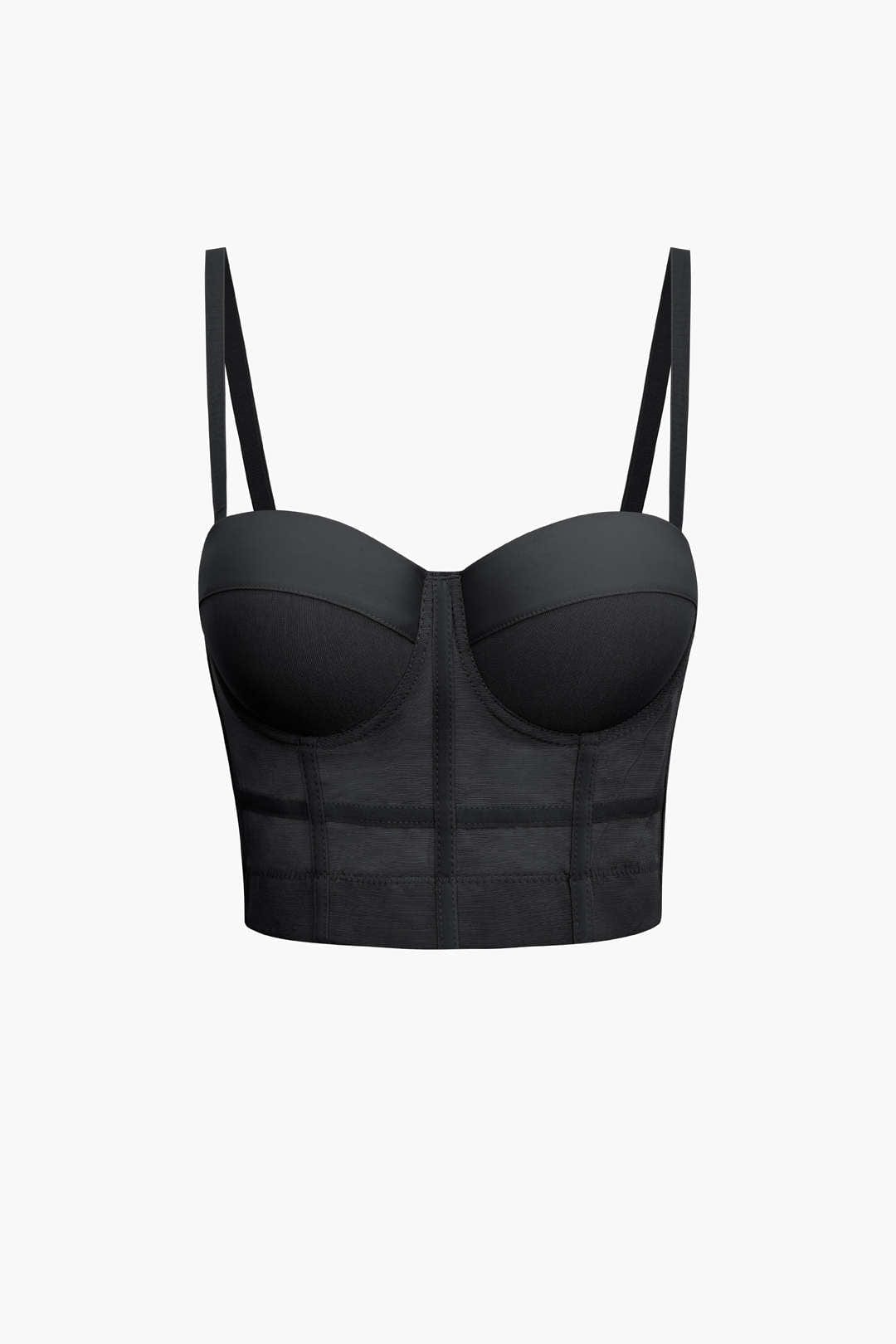 Dames Bustier Crop Top Corset