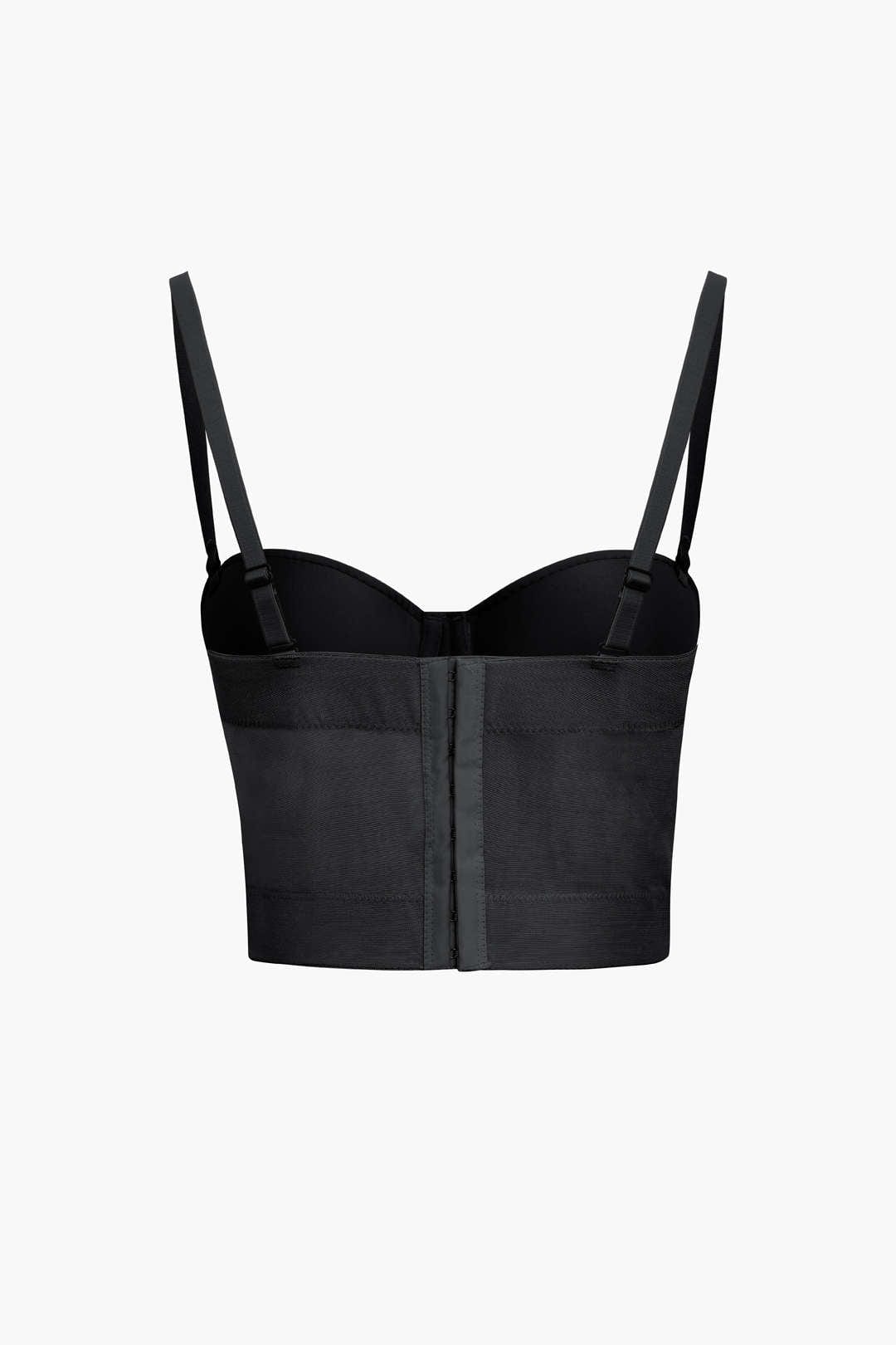 Dames Bustier Crop Top Corset