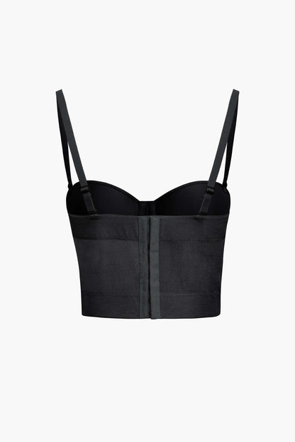 Dames Bustier Crop Top Corset