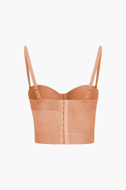 Dames Bustier Crop Top Corset