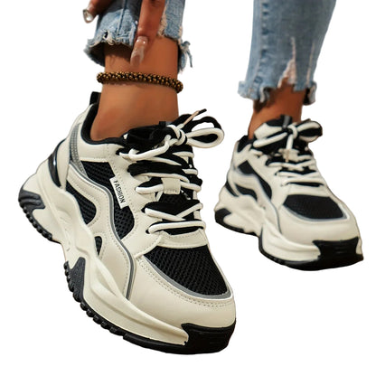 Dames Chunky Platform Sneakers Dikke Zool