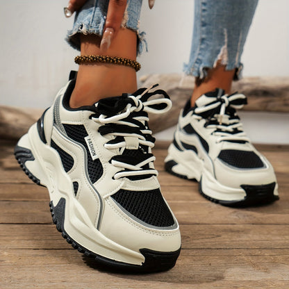 Dames Chunky Platform Sneakers Dikke Zool