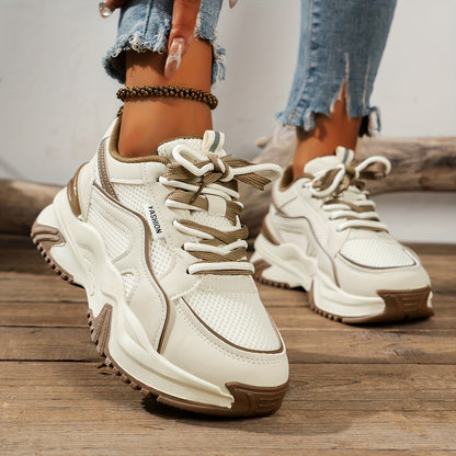 Dames Chunky Platform Sneakers Dikke Zool