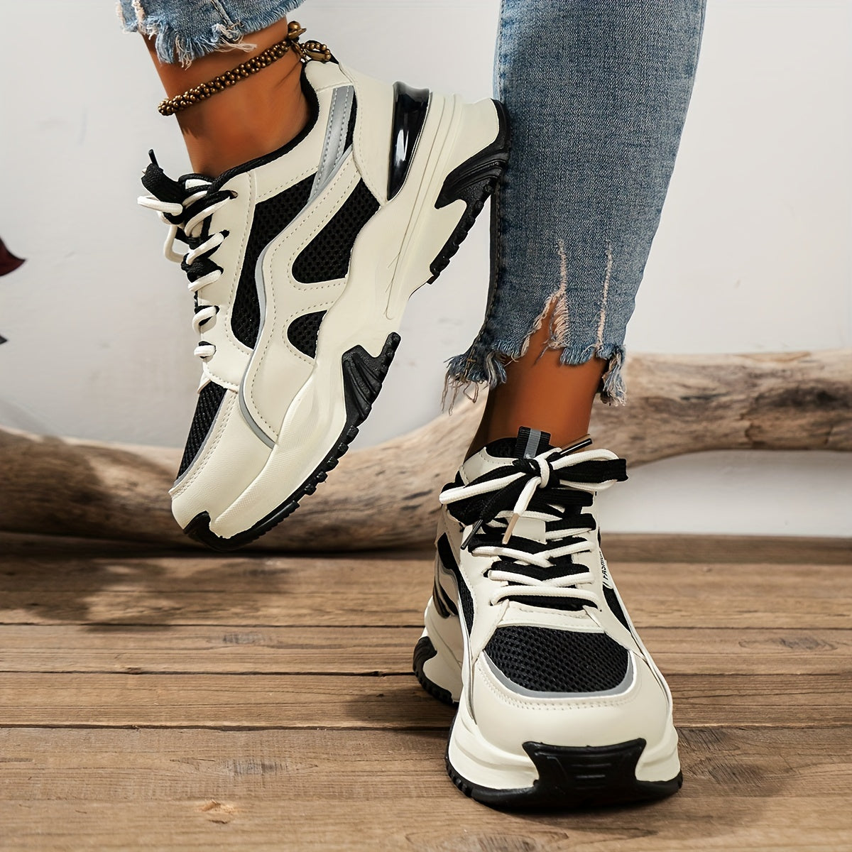 Dames Chunky Platform Sneakers Dikke Zool