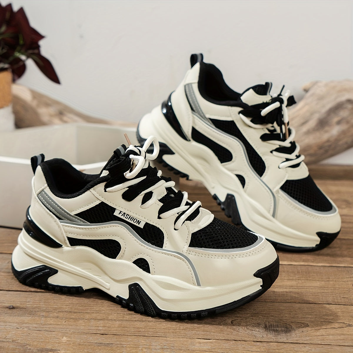 Dames Chunky Platform Sneakers Dikke Zool