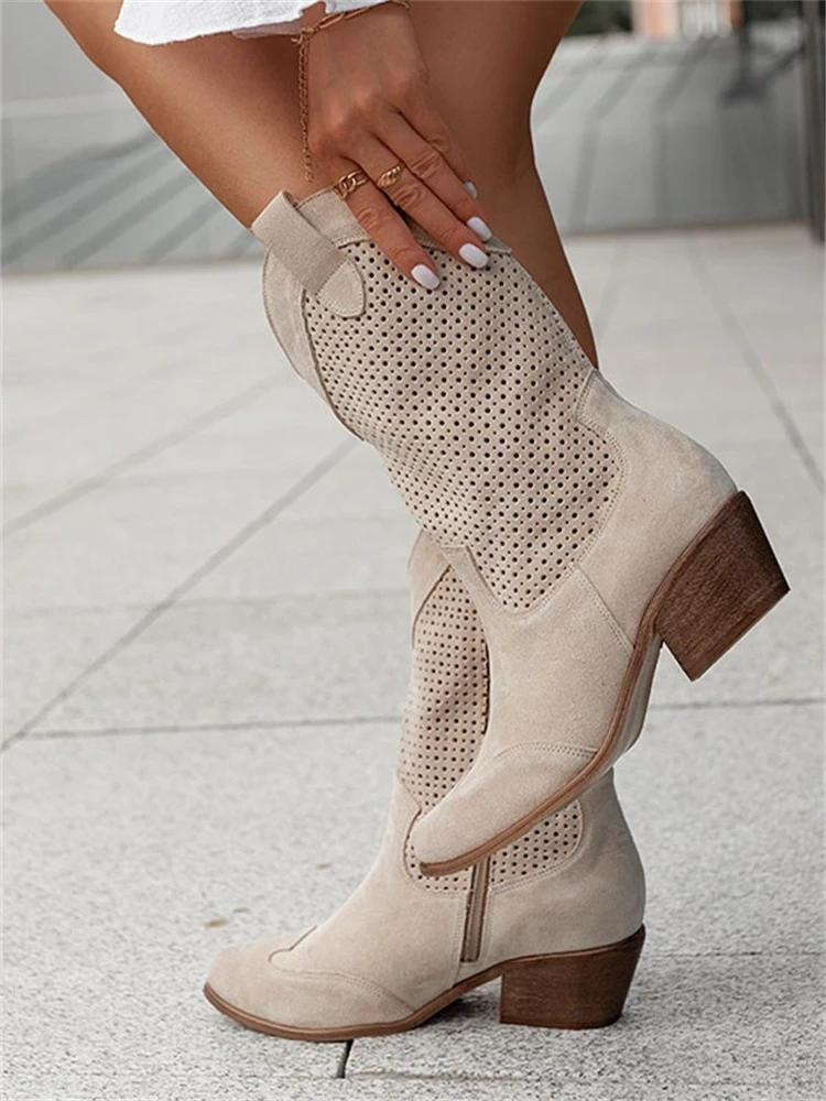 Josiane – Stijlvolle Trendy Cowboylaarzen voor Dames Velora-Amsterdam