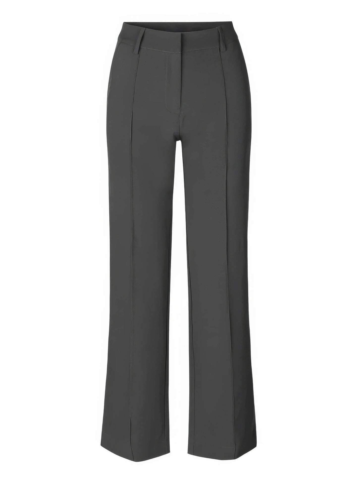 Dames Flared Pantalon Hoge Taille Persvouw