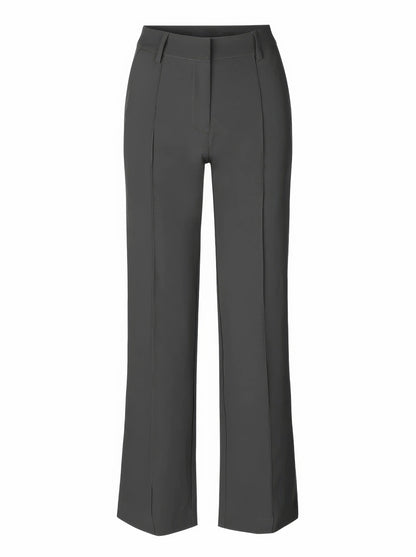 Dames Flared Pantalon Hoge Taille Persvouw