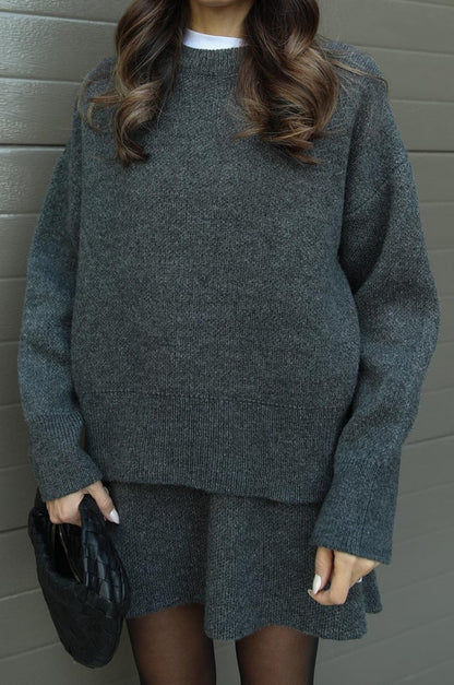 Dames Trui en Rokje Co-ord Set Mini