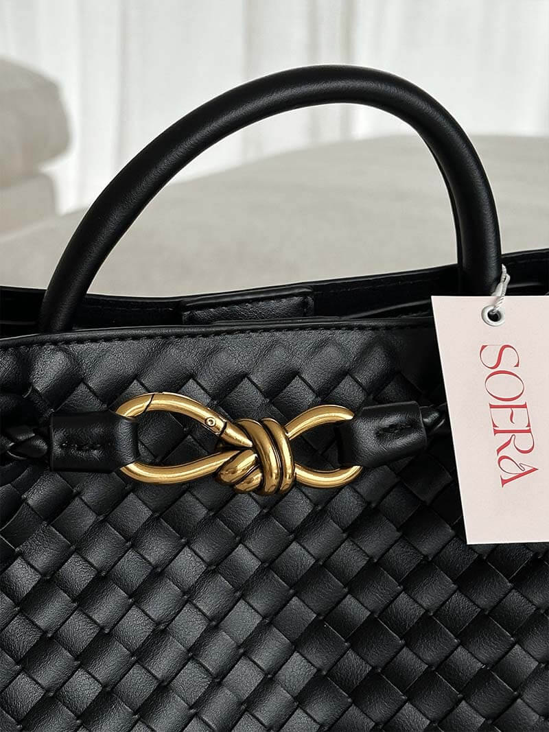 Dorle | Elegante Gevlochten Dames Handtas Modehuis-Nederland