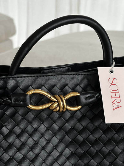 Dorle | Elegante Gevlochten Dames Handtas Modehuis-Nederland