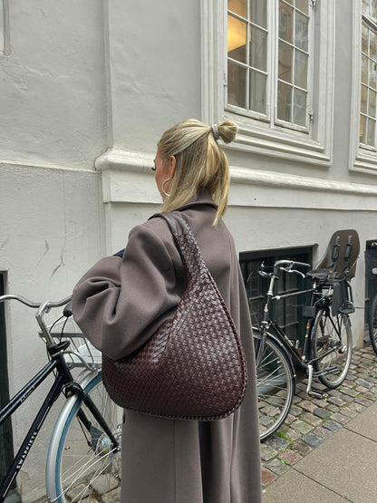 Dames Gevlochten Hobo Schoudertas