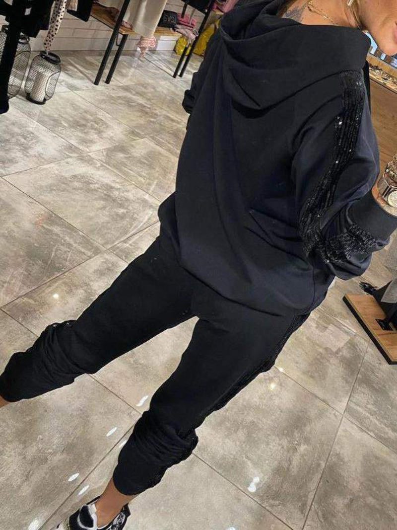 Dames Hoodie Joggingbroek Set Trainingspak