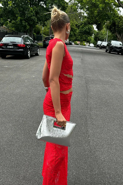Dames Kanten Co-Ord Set