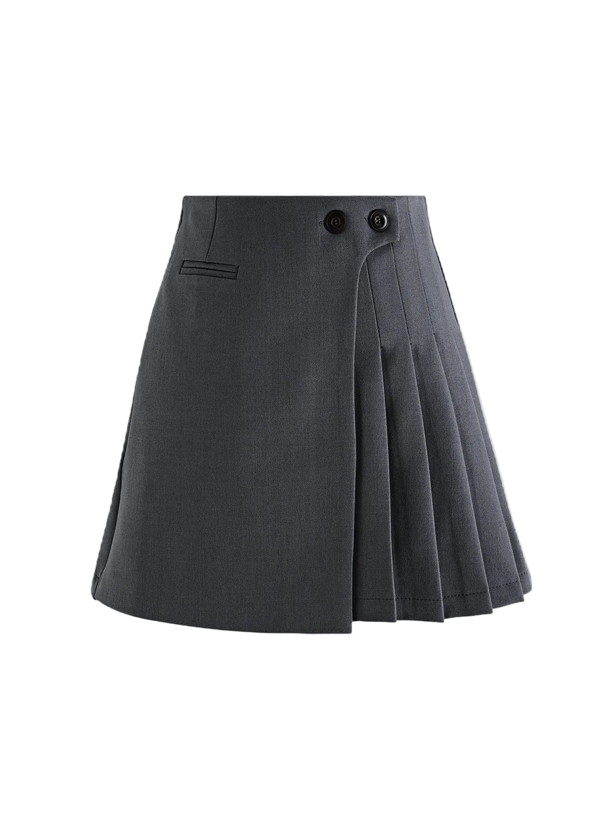 Dames Mini Rok Wrap Detail Hoge Taille