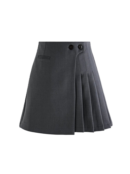 Dames Mini Rok Wrap Detail Hoge Taille