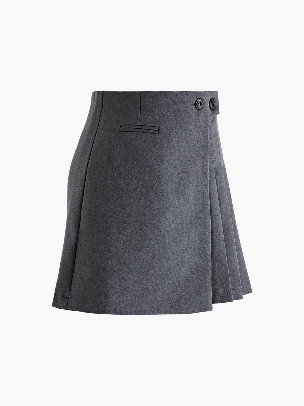 Dames Mini Rok Wrap Detail Hoge Taille